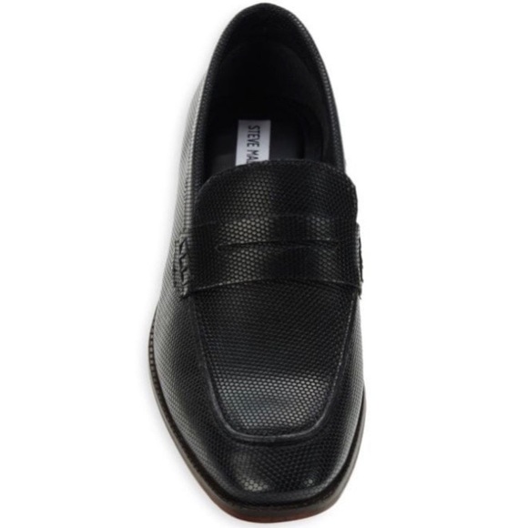 STEVE MADDEN Ancher Leather Penny Loafers NWT - Picture 4 of 12